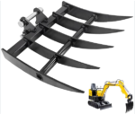 Heavy-Duty Excavator Root Rake for Land Clearing & Forestry - 图片 3