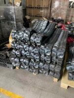 High-Durability Rubber Tracks for Compact Construction Equipment