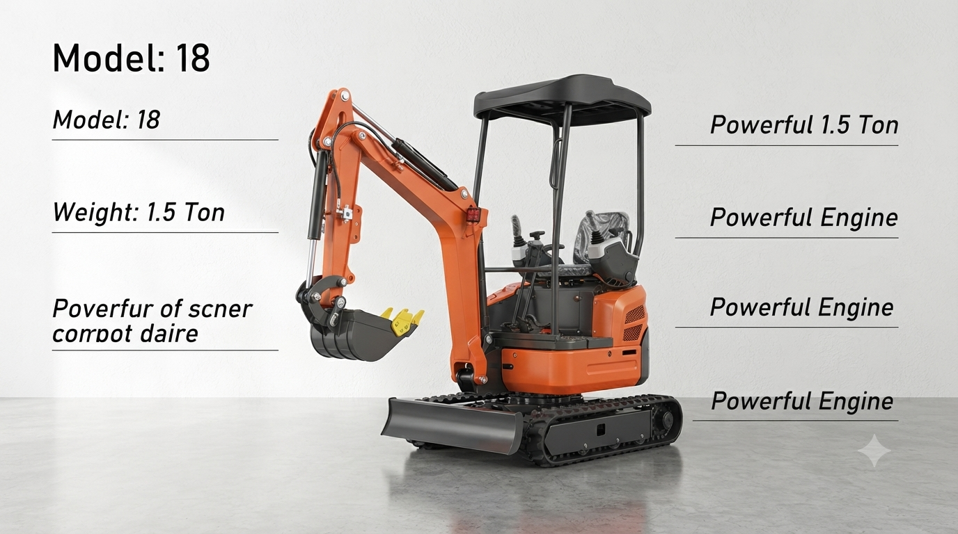 DC-18 excavator
