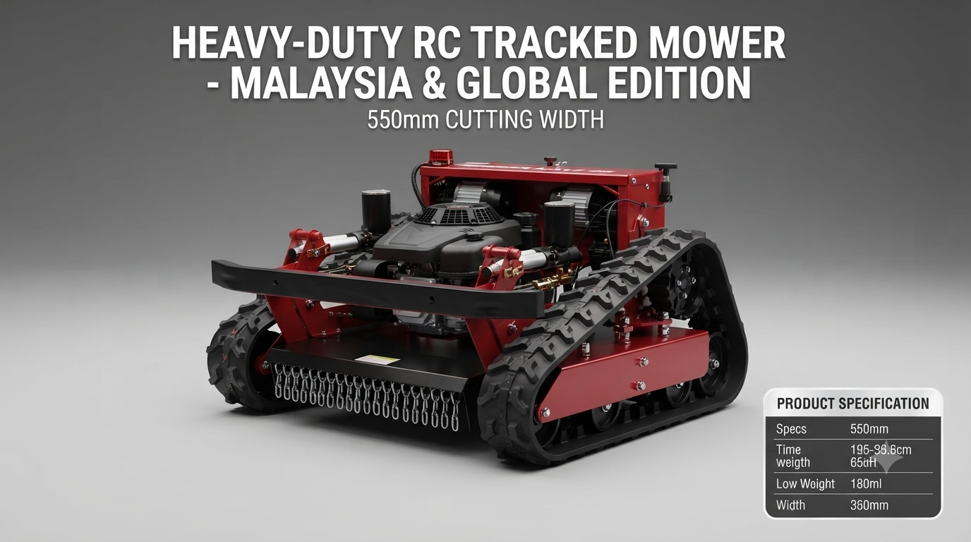 DC-550 remote control mower